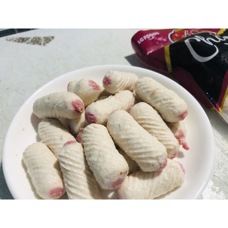 Chả mực xoắn ống 500g Lacusina