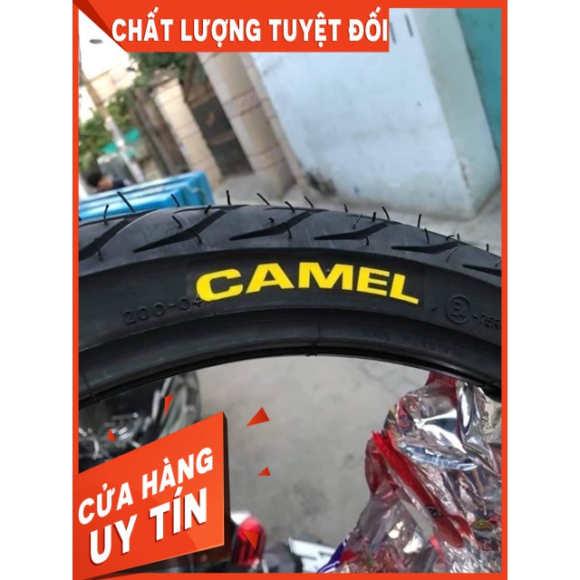 Vỏ lốp xe máy camel dunlop thái 70/90/17inch Ko dùng ruột