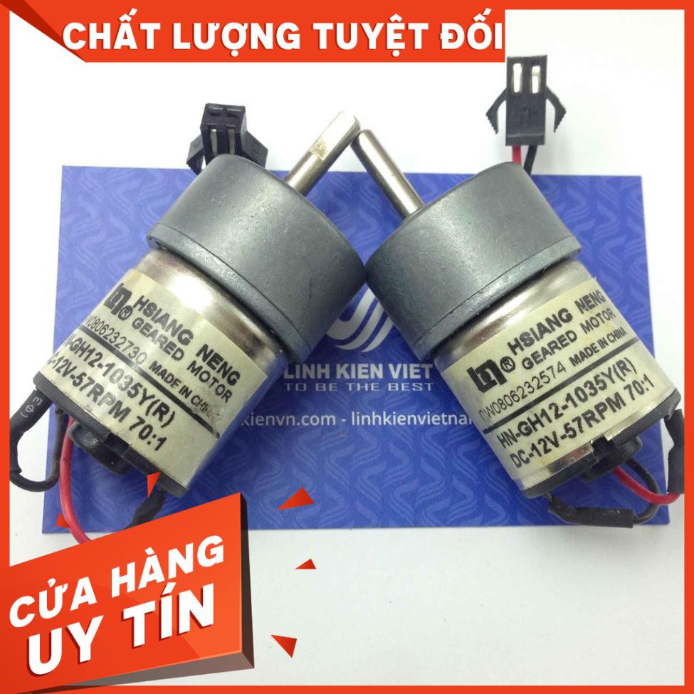 Động cơ giảm tốc HN-GH12-1035Y(R) / Motor HN-GH12-1035Y(R) / động cơ giảm tốc 12V