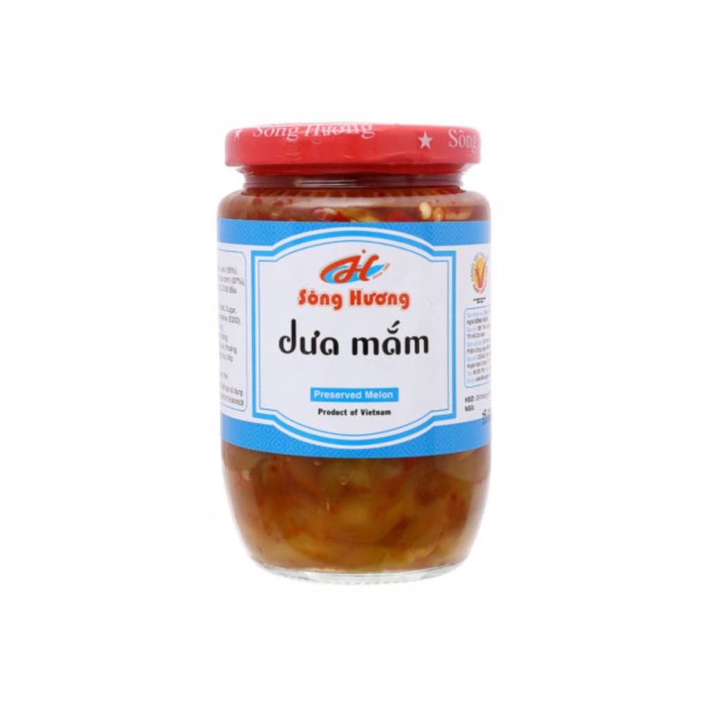 Dưa Mắm Sông Hương Foods Hũ 430g - Ăn kèm cơm , bún , phở , mì tôm , ăn vặt , thịt nướng