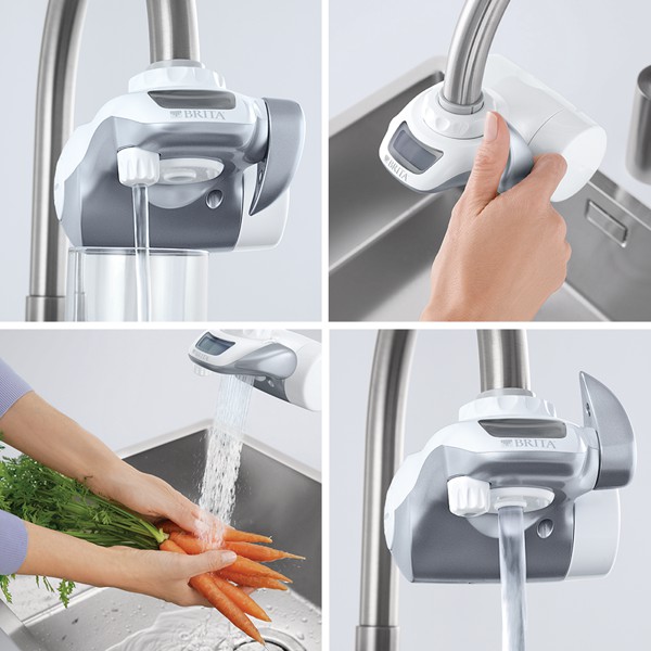 Vòi lọc BRITA 600L - dễ dàng lắp đặt, lọc nước trực tiếp, nhanh chóng từ vòi