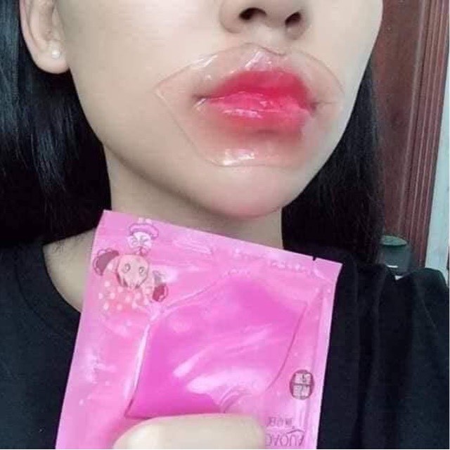 Mặt nạ dưỡng môi bổ sung collagen dưỡng ẩm, làm hồng môi Bioaqua