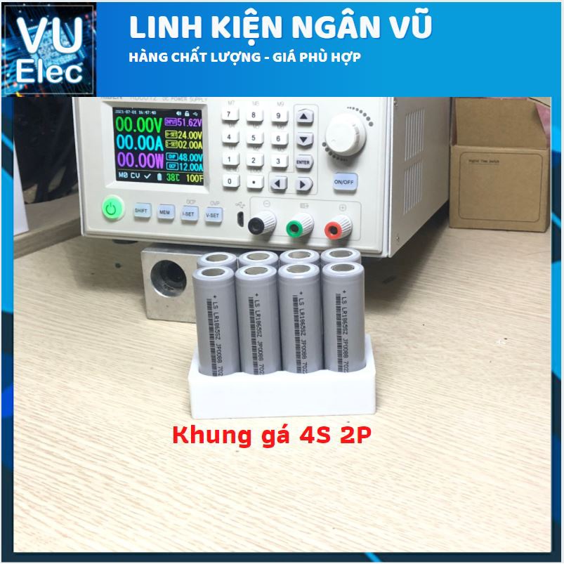 [DIY] Khuôn đóng cell pin 18650 nhiều loại, khuôn đóng pin Makita 18V