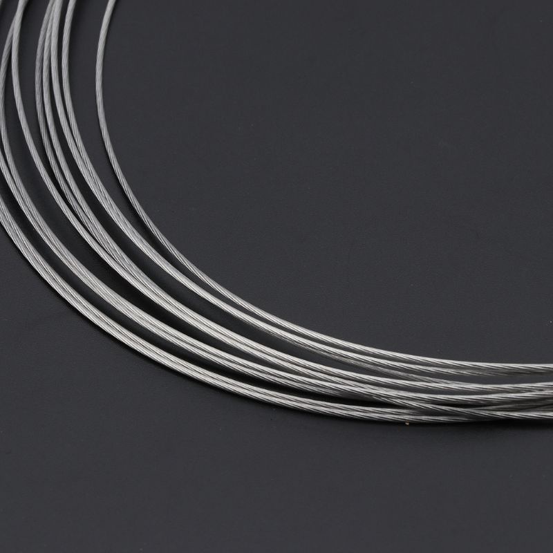 Vòng cổ Bằng Thép Không Gỉ 10 Sợi Có Khóa Bằng Đồng Thau