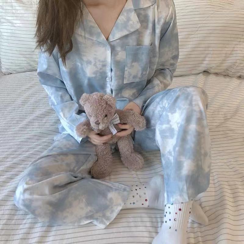 Bộ Pyjama Nữ Dài Tay, Đồ Mặc Nhà Nữ Cotton Dày Ấm Đa Dạng Mẫu Mã