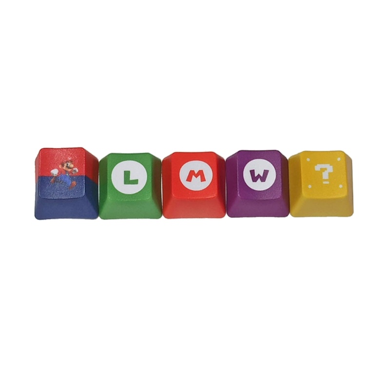 Set 5 Nút Bàn Phím Cơ OEM PBT Nhuộm Màu