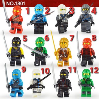 Minifugires nhân vật ninja 1801