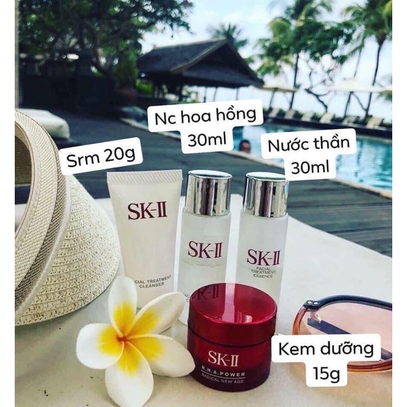 [Mã SRJULY1619 giảm 15K đơn 50K] Bộ dưỡng da Set SKII mini 4 món dưỡng da chống lão hóa chính hãng Nhật Bản | BigBuy360 - bigbuy360.vn