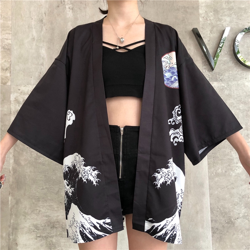 Áo Khoác Kimono Phong Cách Nhật Bản Cho Nữ | BigBuy360 - bigbuy360.vn