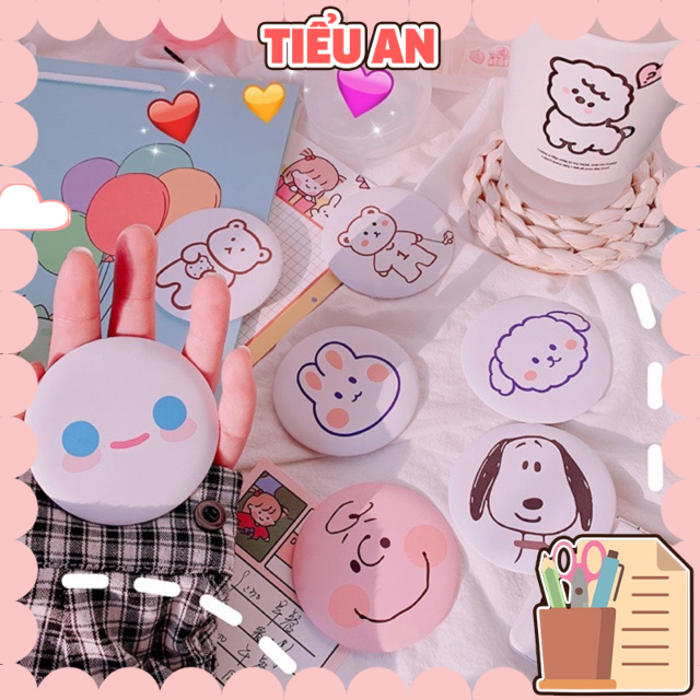 Gương trang điểm mini - Tiện để trong bóp / túi nhỏ