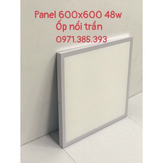 Đèn led panel 600x600 ốp nổi trần chíp led bridgelux/ philip