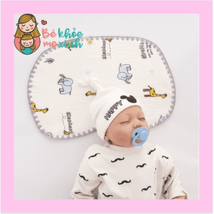 ⛵🎀Gối xô cho bé trẻ sơ sinh  muslin tree cao cấp⛵🎀