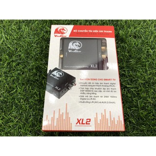Bộ Chuyển  Quang XL2  Optical Sang Audio AV ra Amply + Cáp optical - Bộ chuyển đổi tín hiệu quang có cổng 3.5