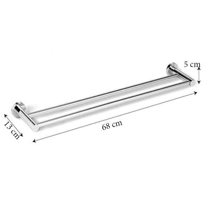 Giá treo khăn tắm Inox SUS 304 – Thanh vắt khăn phòng tắm