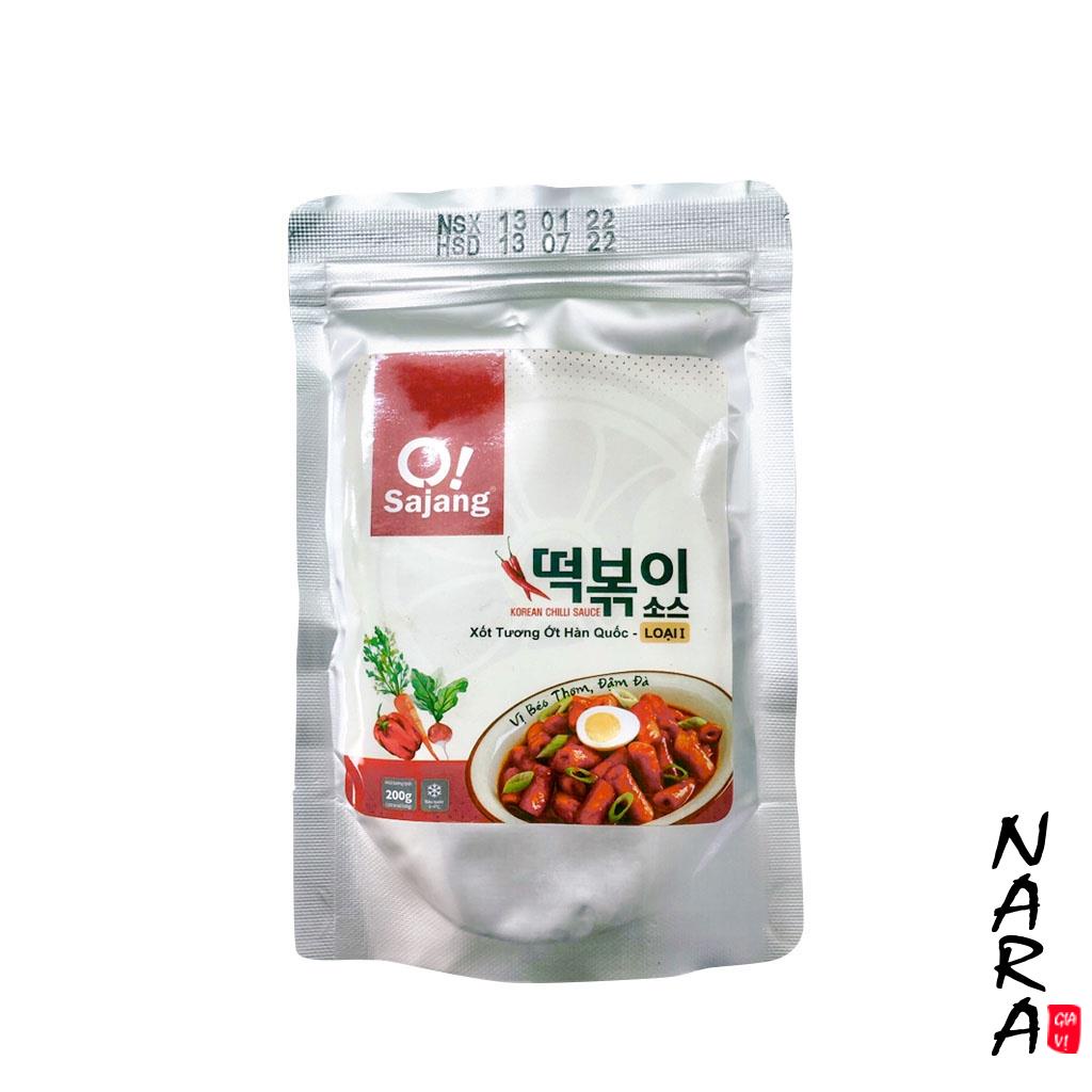 Sốt tương ớt nấu tokbokki Osajang Loại I/ Loại II/ 500g
