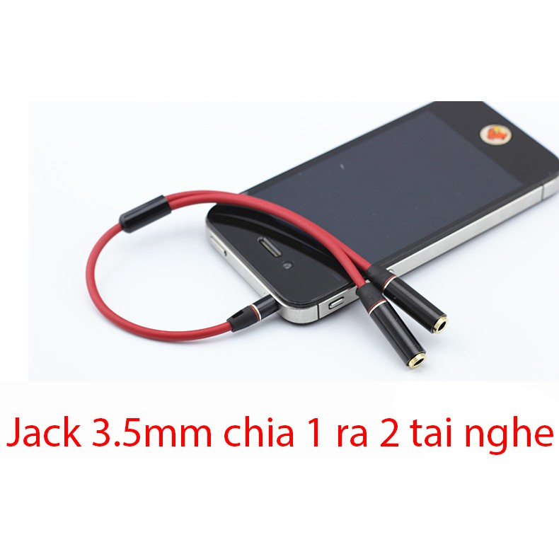 [Freeship toàn quốc từ 50k] Jack chia tai nghe 1 ra 2 Monster Beat