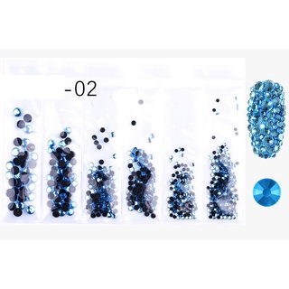 Đá hồng kong mix size