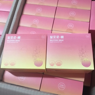 (Lẻ 1 ống ) viên sủi giảm cân Hàn Quốc BALPORO BBAE