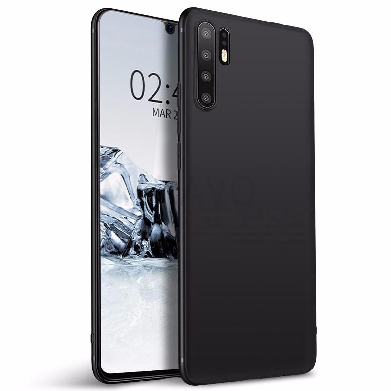 Ốp điện thoại mặt nhám màu trơn siêu mềm mỏng cho Huawei P30 Pro / P30 Lite / P30