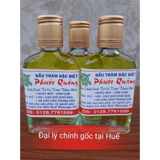 Tinh dầu Tràm Phước Quảng chai 100ml.