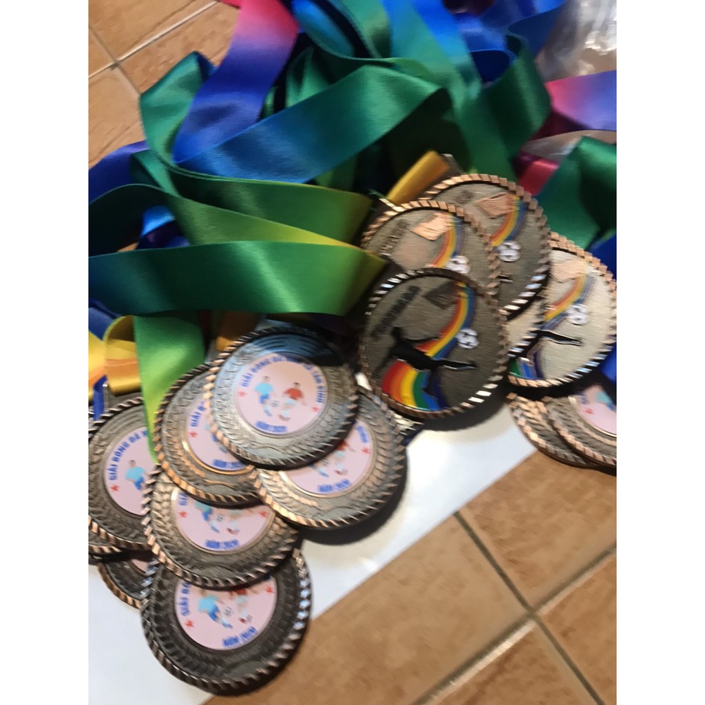 Huy chương kim loại bảy màu cao cấp loại 1