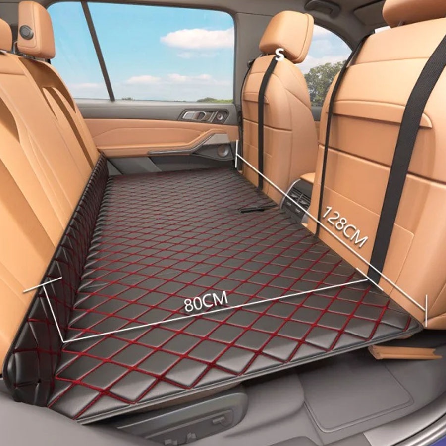 Đệm hơi xe ô tô chịu tải 800kg,nệm hơi ô tô không cần bơm có thể gấp gon, đệm ghế sau xe hơi 5 lớp cao cấp