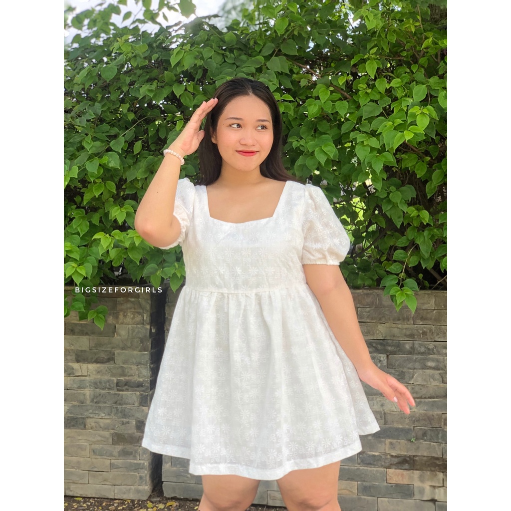 ÁO BABYDOLL THÊU HOA - BD009