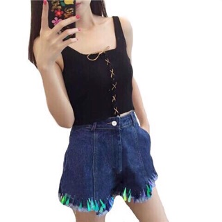 Áo len croptop