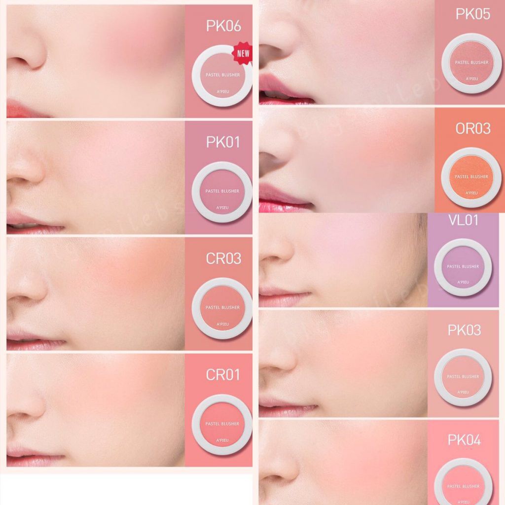 Phấn Má Hồng Apieu Pastel Blusher - Mị Đẹp Authentic