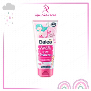 Dầu gội xả 2in1 Balea Princess nội địa Đức 200ml chăm sóc tóc cho bé - Tiệm Nhà Phanh