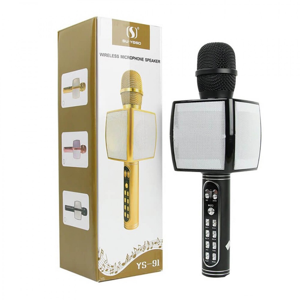 [FREESHIP] Loa Cầm Tay, Micro Karaoke YS-91 Kiêm Loa Trợ Giảng Hàng Chuẩn.