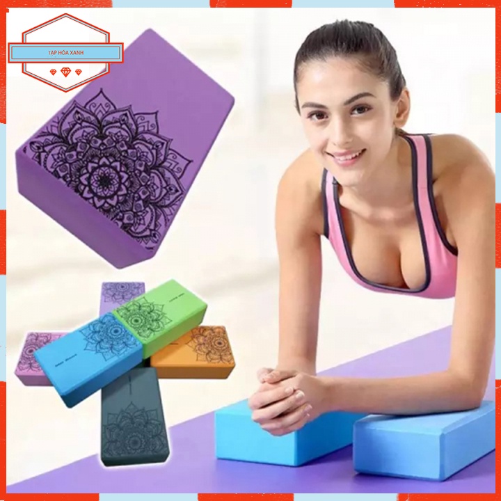 Gạch Tập Yoga Cao Cấp Gối Tập Yoga Tiện Dụng Bách Hóa Xanh