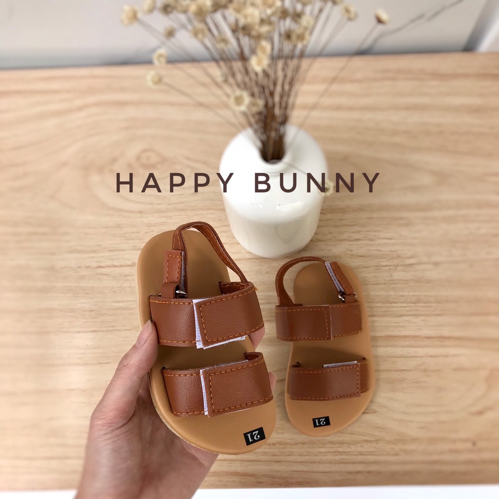 Sandal Quai Ngang Quai Dán Hàn Quốc Cho Bé Trai Bé Gái KB106