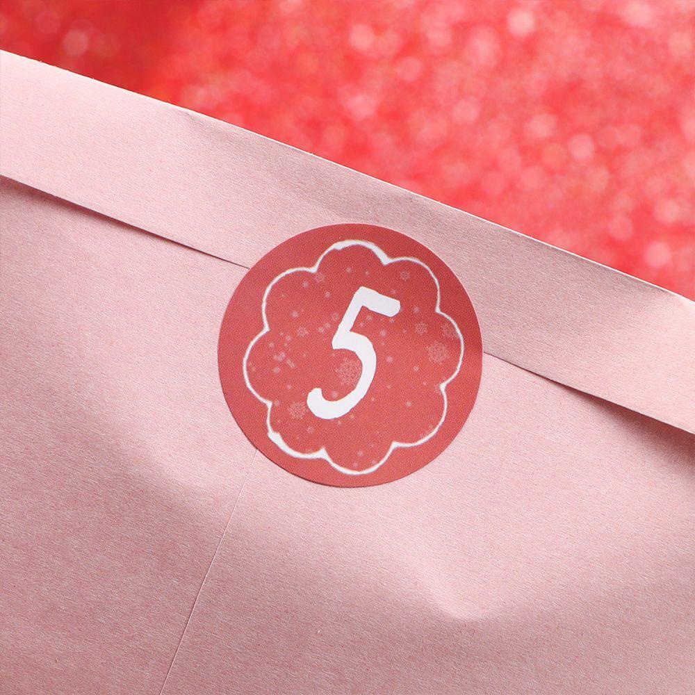 Bộ 24 Túi Giấy Đựng Quà Giáng Sinh Xinh Xắn