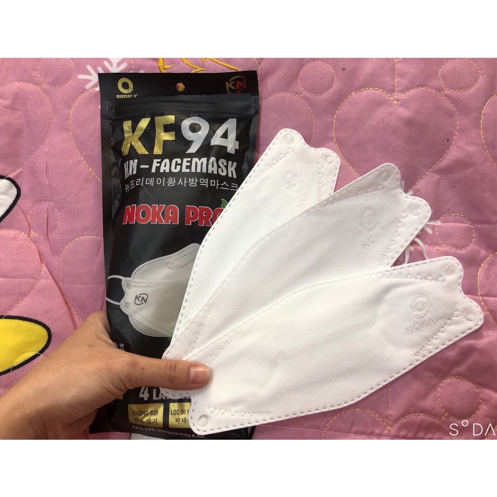 Set 50 Chiếc Khẩu trang 4 Lớp KF94  Chống Bụi Mịn, Kháng Khuẩn Hàng Cao Cấp