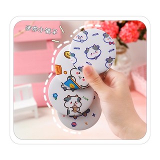 GƯƠNG MINI BÒ SỮA
