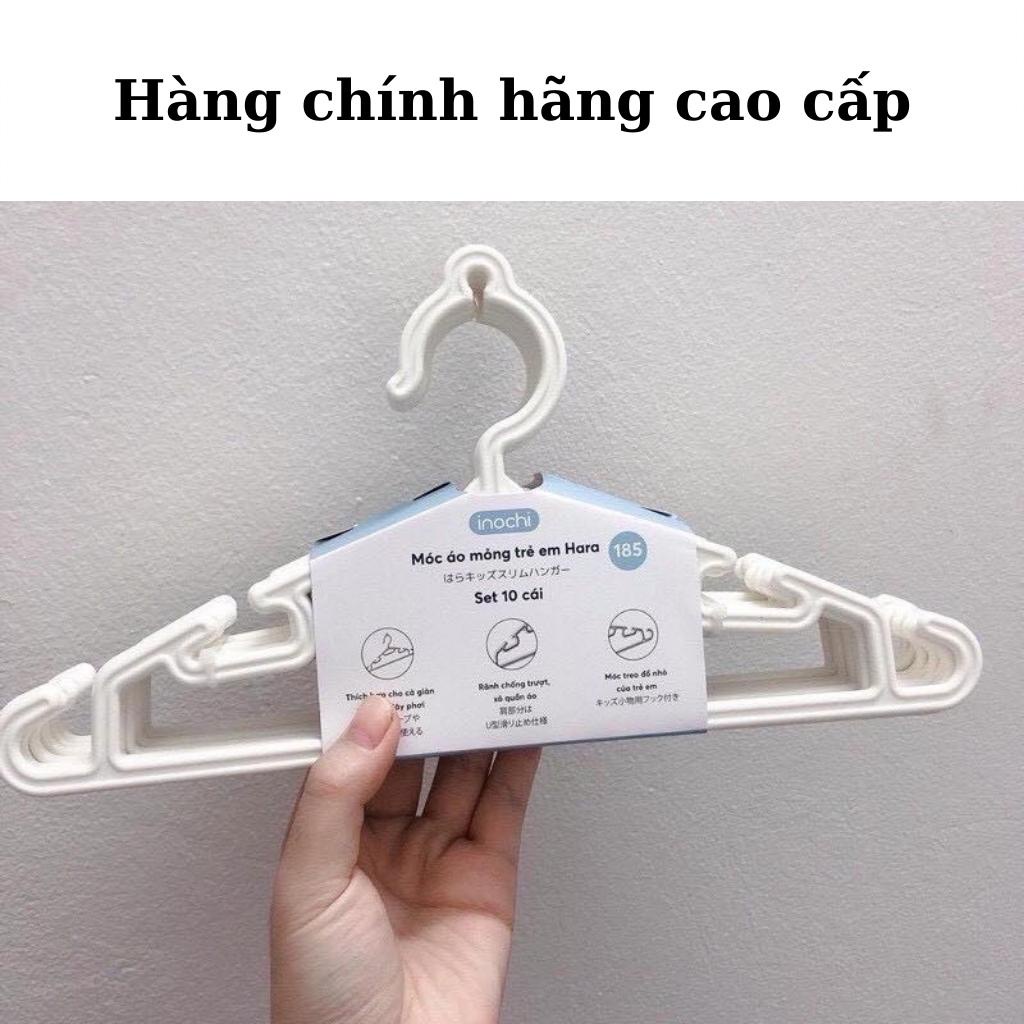 Móc quần áo trẻ em cho bé nhựa cao cấp inochi mắc quần áo cho em bé chất liệu an toàn