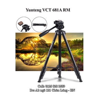 Chân máy ảnh chuyên nghiệp Yunteng VCT 681A RM - Tripod