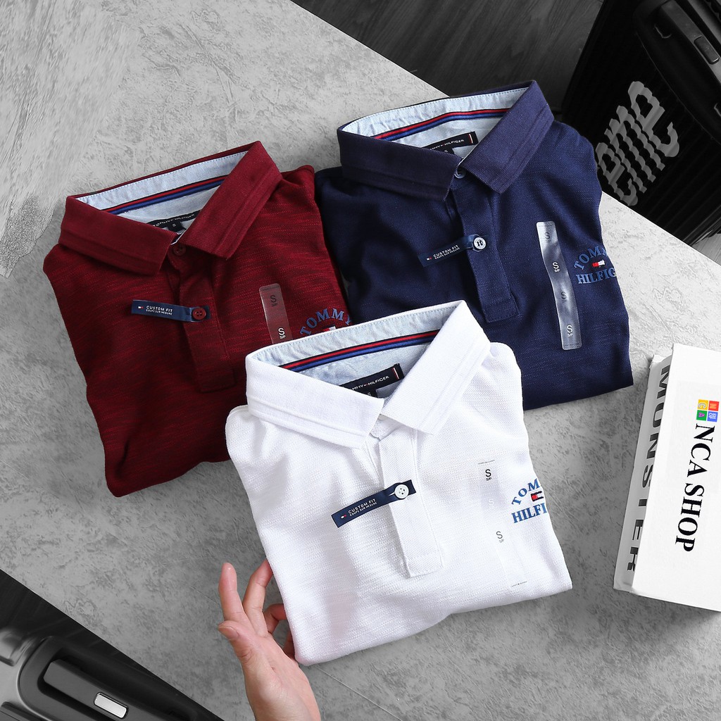 {CAO CẤP} Áo Polo custum Fit cotton pinque chính phẩm