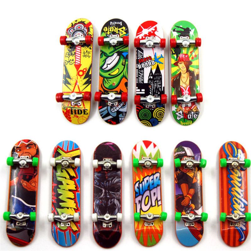 Set 2 ván trượt ngón tay mini bằng hợp kim