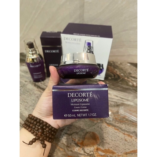 Set Bộ Dưỡng Da Decorte Moisture Lipposome Perfect Moiture Trio Nhật Bản 3 món Full size