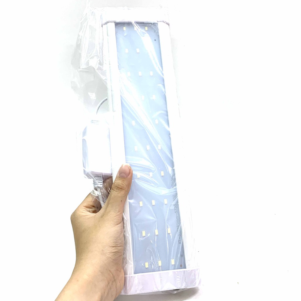 Đèn LED Máng Hồ Cá 3 Dãy Trắng Dài 40CM - 50CM - Đèn LED VIPSUN KS-400 Cho Hồ Cá, Bể Cá