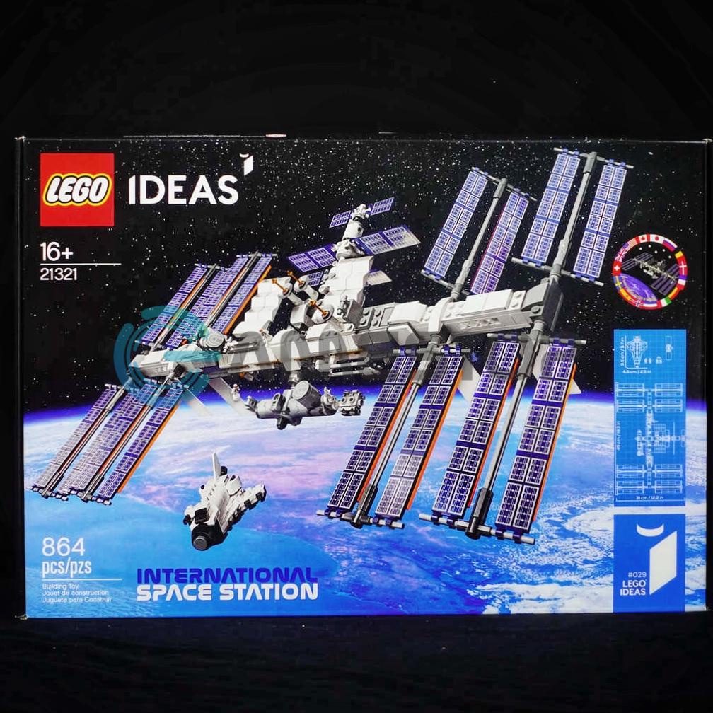 Mô hình Lego International Space Station Ideas 21321 Mô hình lắp ráp Nhựa PVC ABS Chính hãng Mỹ LGID