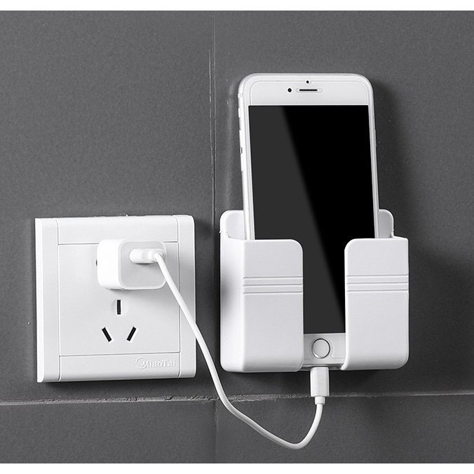 Chia sẻ: ❌BÁN SỈ❌ Giá Để Điện Thoại Dán Tường - Khay Đỡ Sạc Điện Thoại, Đựng Remote, Điều Khiển Tiện Lợi 88245
