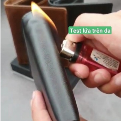 Ví Nam Da Bò CEFIRO Mỹ Chính Hãng  Biểu Tượng Đồng Nguyên Khối-Bóp Da Dáng Đứng Dáng Ngang Đựng Được Giấy Tờ Cũ