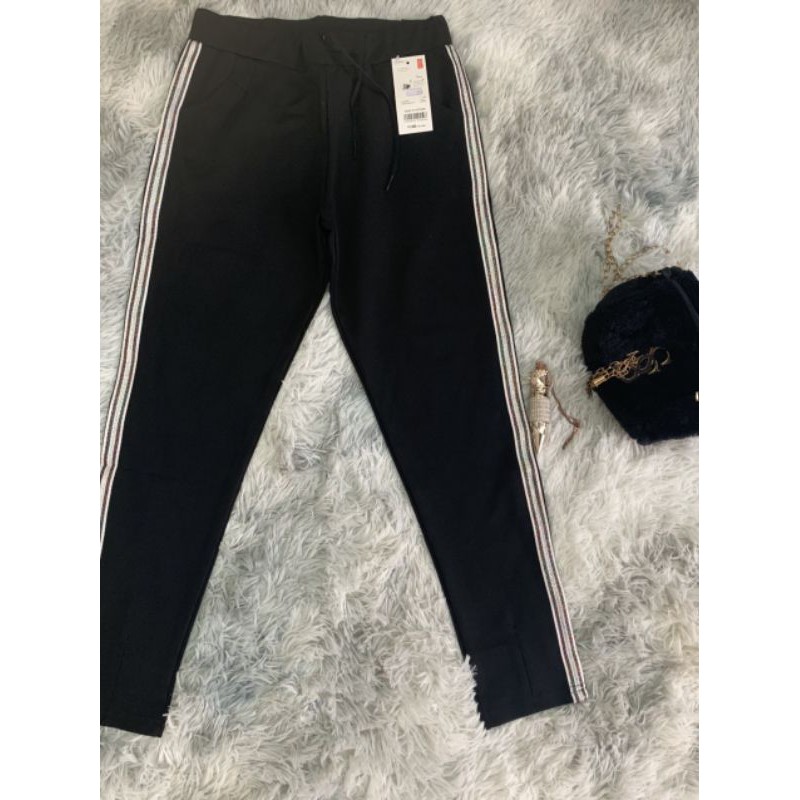 Quần legging sọc kim tuyến thể thao[video thật] | BigBuy360 - bigbuy360.vn