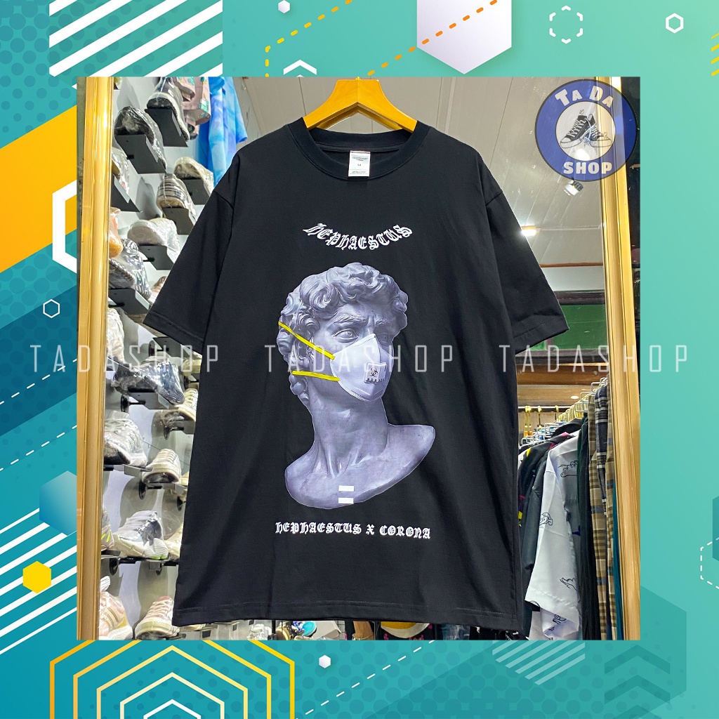 Áo Phông  oversize Nam Nữ mask ảnh thật