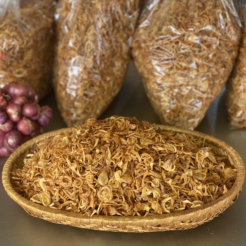 Hành phi sạch NHẬT PHÚC - thơm, giòn, nguyên chất 100%( 5kg)