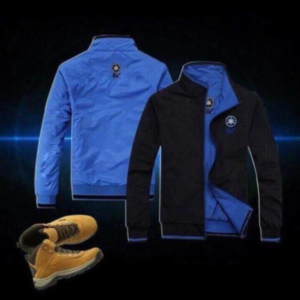 Áo khoát gió nam 2 mặt mặc được cực chất cực hót-A1019