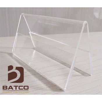 Bộ 10 kệ menu chữ A (kt 6x9cm)